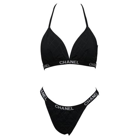 Black Chanel Bikini 